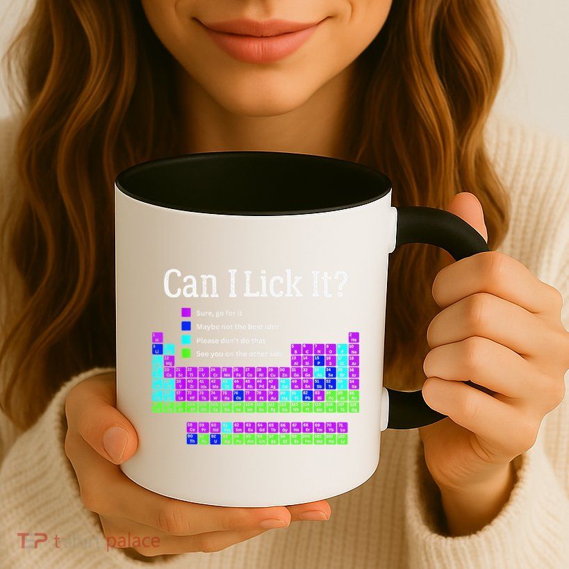 Can I Lick It Periodic Table Teacher Student Mug