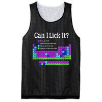 Can I Lick It Periodic Table Teacher Student Mesh Reversible Basketball Jersey Tank