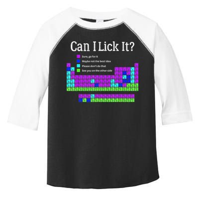 Can I Lick It Periodic Table Teacher Student Toddler Fine Jersey T-Shirt