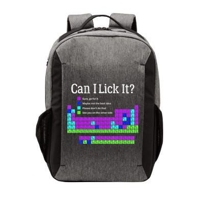Can I Lick It Periodic Table Teacher Student Vector Backpack