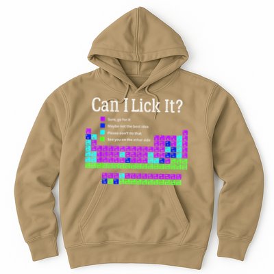 Can I Lick It Periodic Table Teacher Student Hoodie