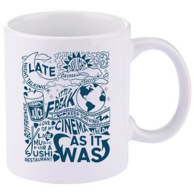 Cute I Love Heart Harry 11oz C Handle Ceramic Mug