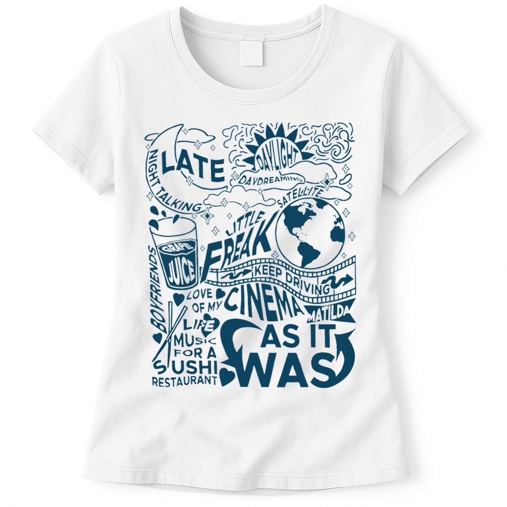 Cute I Love Heart Harry Womens T-Shirt