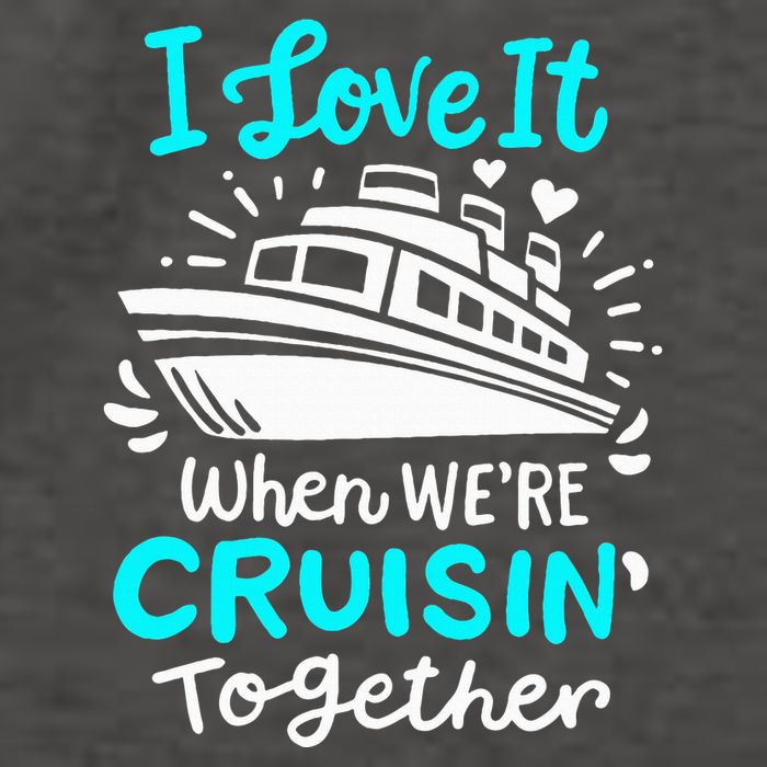 Cruise I Love It When Were Cruisin Together Vector Backpack