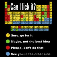 Can I Lick It Periodic Table Teacher Student Vintage Toddler T-Shirt