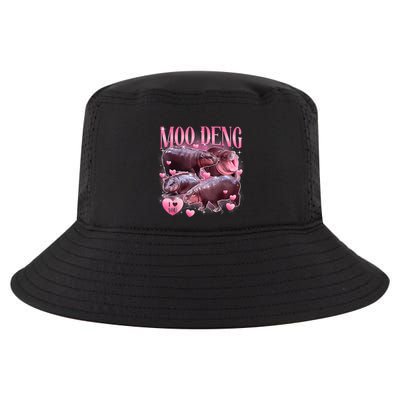 Cute I Love Moo Deng Baby Hippo Moo Deng I Heart Moo Deng Cool Comfort Performance Bucket Hat