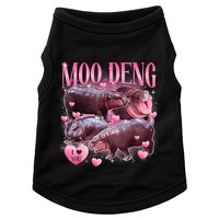 Cute I Love Moo Deng Baby Hippo Moo Deng I Heart Moo Deng Doggie Tank