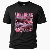 Cute I Love Moo Deng Baby Hippo Moo Deng I Heart Moo Deng Performance Shirt