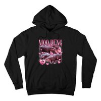 Cute I Love Moo Deng Baby Hippo Moo Deng I Heart Moo Deng Hoodie