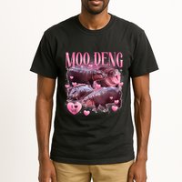 Cute I Love Moo Deng Baby Hippo Moo Deng I Heart Moo Deng Tall T-Shirt