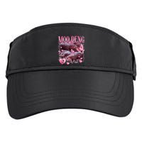 Cute I Love Moo Deng Baby Hippo Moo Deng I Heart Moo Deng Adult Drive Performance Visor
