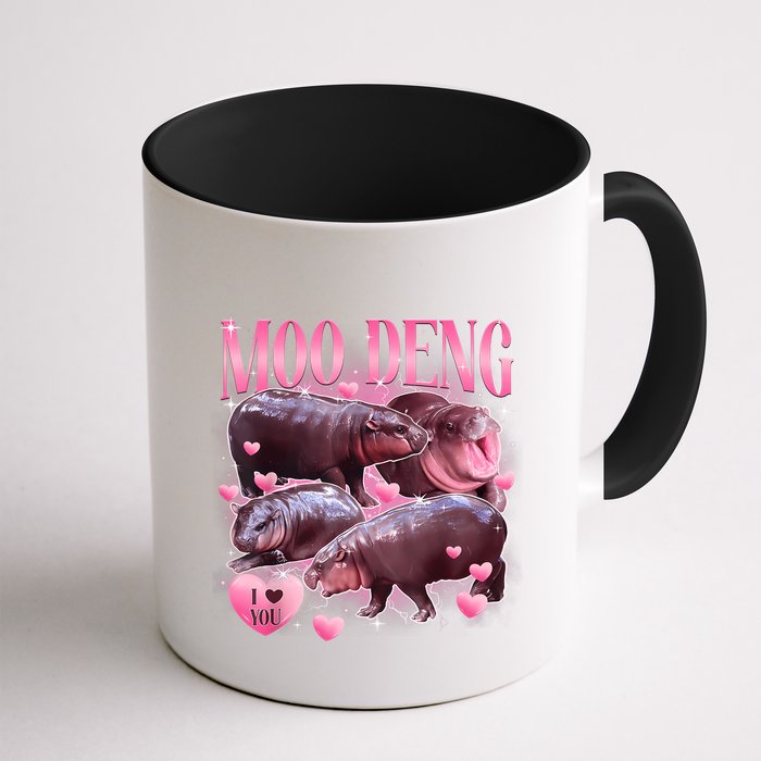 Cute I Love Moo Deng Baby Hippo Moo Deng I Heart Moo Deng Mug