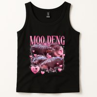 Cute I Love Moo Deng Baby Hippo Moo Deng I Heart Moo Deng Tank Top