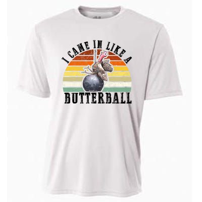 Came In Like A Butterball Funny Thanksgiving Cooling Performance Crew T-Shirt