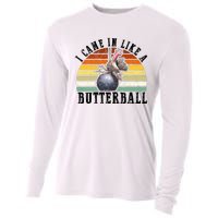 Came In Like A Butterball Funny Thanksgiving Cooling Performance Long Sleeve Crew