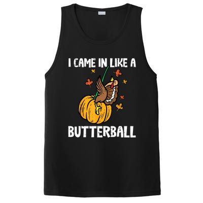 Came In Like A Butterball Funny Thanksgiving Women PosiCharge Competitor Tank