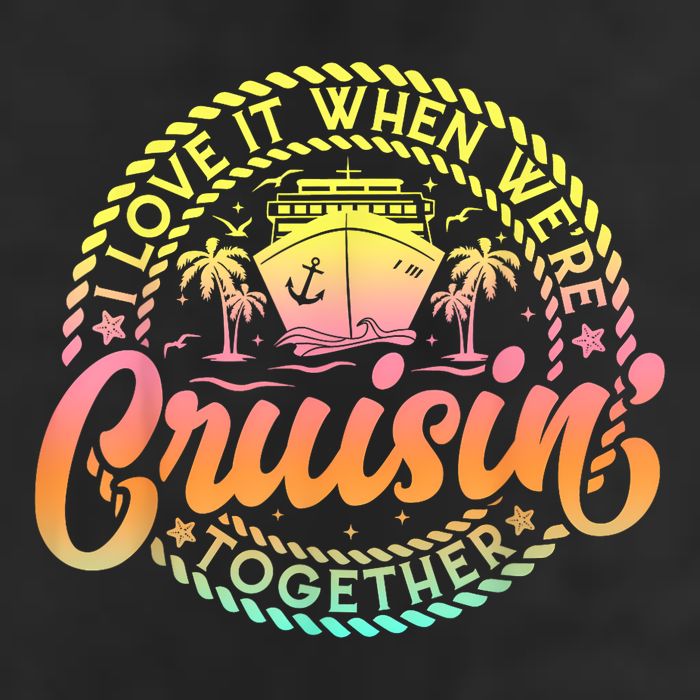 Cruise I Love It When WeRe Cruisin Together Couple Matching Adult Drive Performance Visor