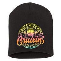 Cruise I Love It When WeRe Cruisin Together Couple Matching Short Acrylic Beanie