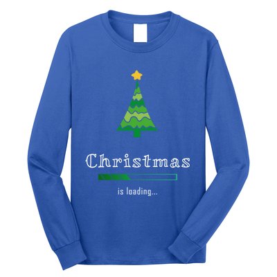 Christmas Is Loading Gift Christmas Tree Design Gift Christmas Gift Long Sleeve Shirt