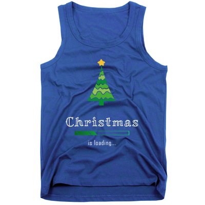 Christmas Is Loading Gift Christmas Tree Design Gift Christmas Gift Tank Top