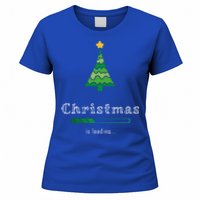 Christmas Is Loading Gift Christmas Tree Design Gift Christmas Gift Women's T-Shirt