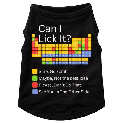 Can I Lick It Funny 100 Days Of School Periodic Table Doggie Tank
