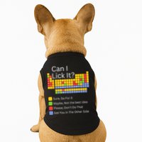 Can I Lick It Funny 100 Days Of School Periodic Table Doggie Tank