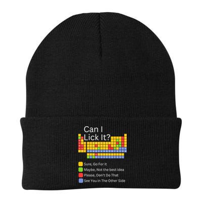 Can I Lick It Funny 100 Days Of School Periodic Table Beanie