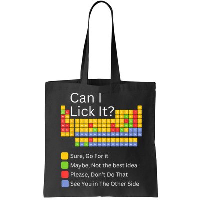 Can I Lick It Funny 100 Days Of School Periodic Table Bag