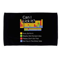 Can I Lick It Funny 100 Days Of School Periodic Table Microfiber Hand Towel