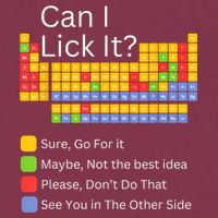 Can I Lick It Funny 100 Days Of School Periodic Table 16oz Travel Tumbler