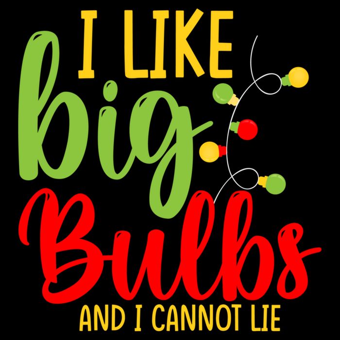 Cute I Like Big Bulbs And I Cannot Lie Christmas Outfit Funny Gift Sustainable Bucket Hat
