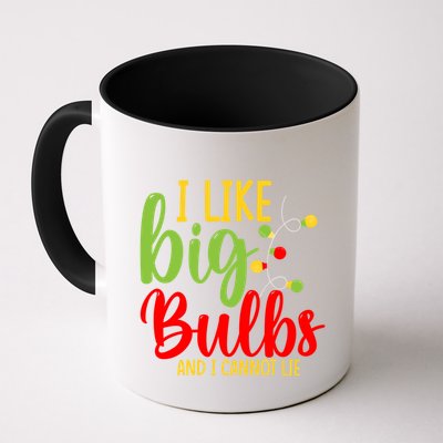 Cute I Like Big Bulbs And I Cannot Lie Christmas Outfit Funny Gift Mug