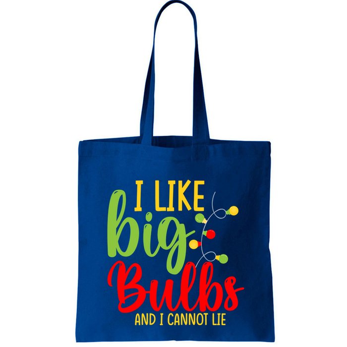 Cute I Like Big Bulbs And I Cannot Lie Christmas Outfit Funny Gift Bag