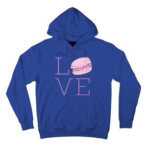 Cute I Love French Macaroon Macaron Cookie Gift Funny Gift Hoodie