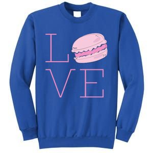 Cute I Love French Macaroon Macaron Cookie Gift Funny Gift Sweatshirt