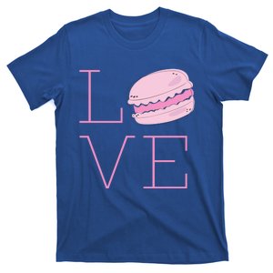 Cute I Love French Macaroon Macaron Cookie Gift Funny Gift T-Shirt