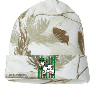 Cow In Leprechaun Hat American Flag Great Gift Kati Licensed 12" Camo Beanie