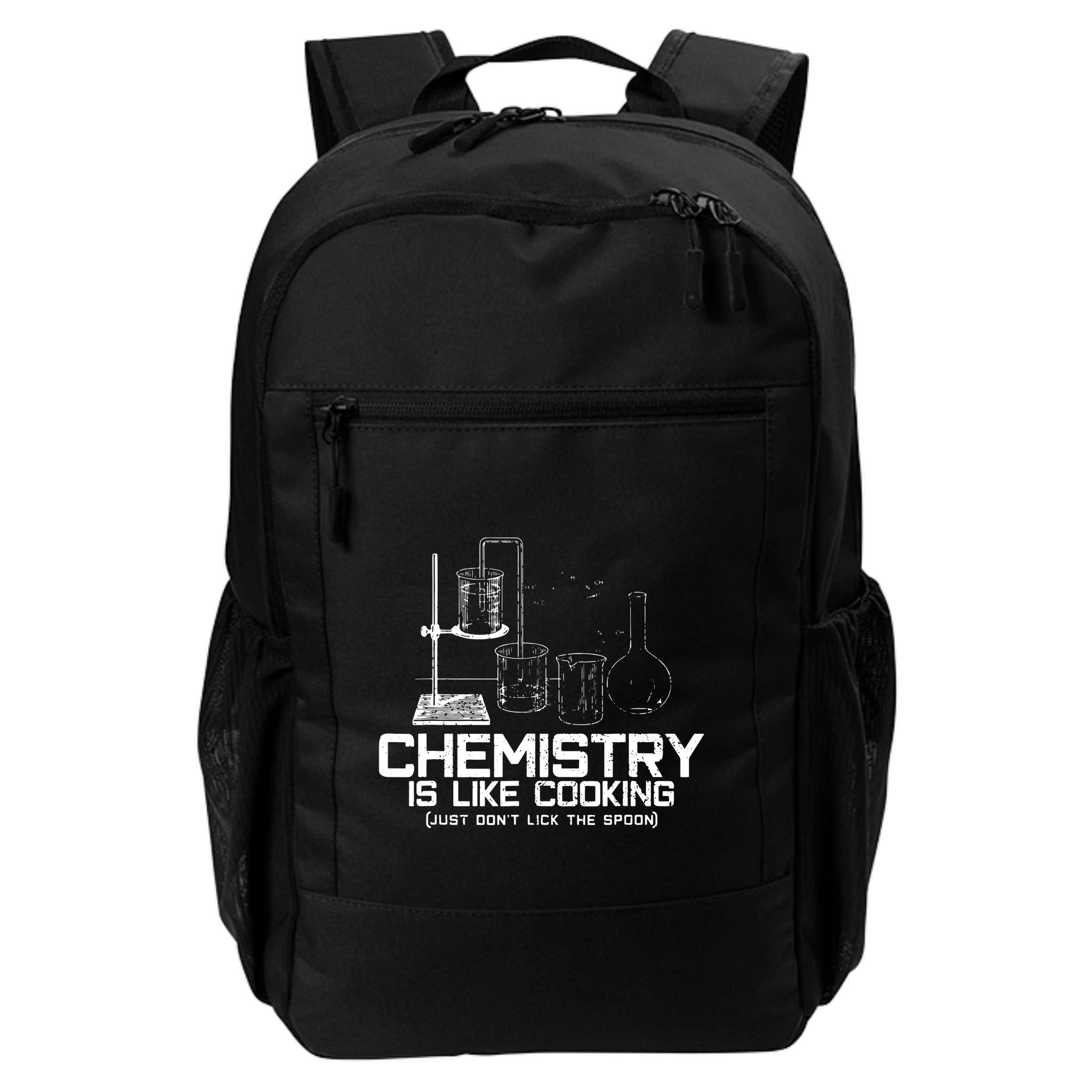 Chemistry Is Like Cooking Funny Chemist Nerd Gift Backpack