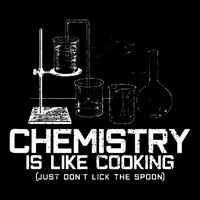 Chemistry Is Like Cooking Funny Chemist Nerd Gift 7-Panel Snapback Hat