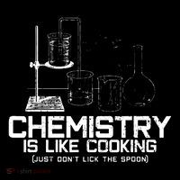 Chemistry Is Like Cooking Funny Chemist Nerd Gift Drawstring Bag
