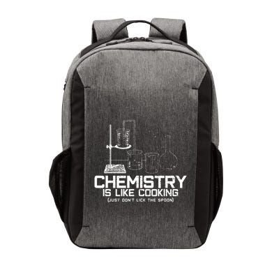Chemistry Is Like Cooking Funny Chemist Nerd Gift Vector Backpack