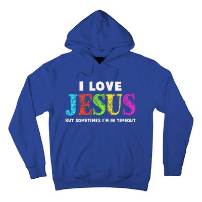 Cute I Love Jesus Christian Faith Gifts Hoodie