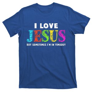 Cute I Love Jesus Christian Faith Gifts T-Shirt