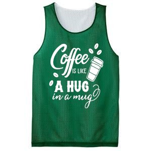 Coffee Is Like A Hug In A Mug Mesh Reversible Basketball Jersey Tank