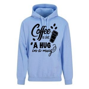 Coffee Is Like A Hug In A Mug Unisex Surf Hoodie