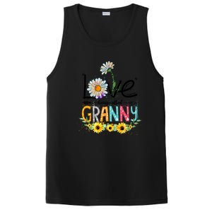 Cute I Love Being Called Granny Sunflower Mothers Day Gift PosiCharge Competitor Tank