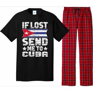 Cuban If Lost Send Me To Cuba Pajama Set