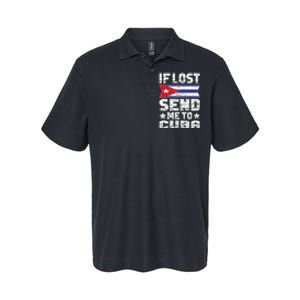 Cuban If Lost Send Me To Cuba Softstyle Adult Sport Polo