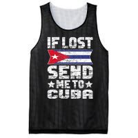 Cuban If Lost Send Me To Cuba Mesh Reversible Basketball Jersey Tank